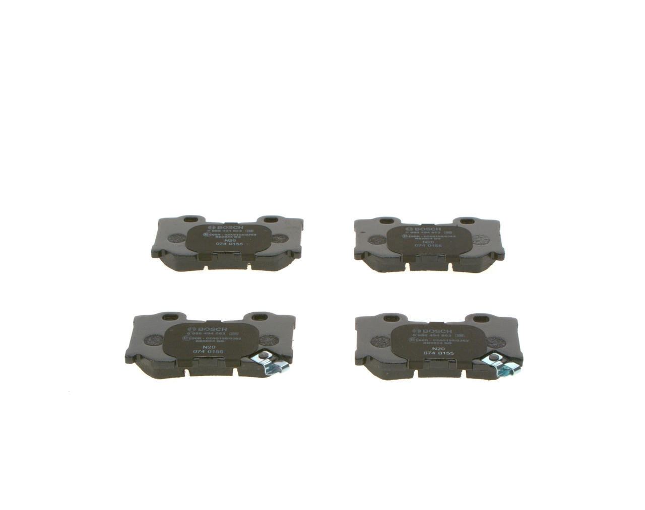 Set placute frana
