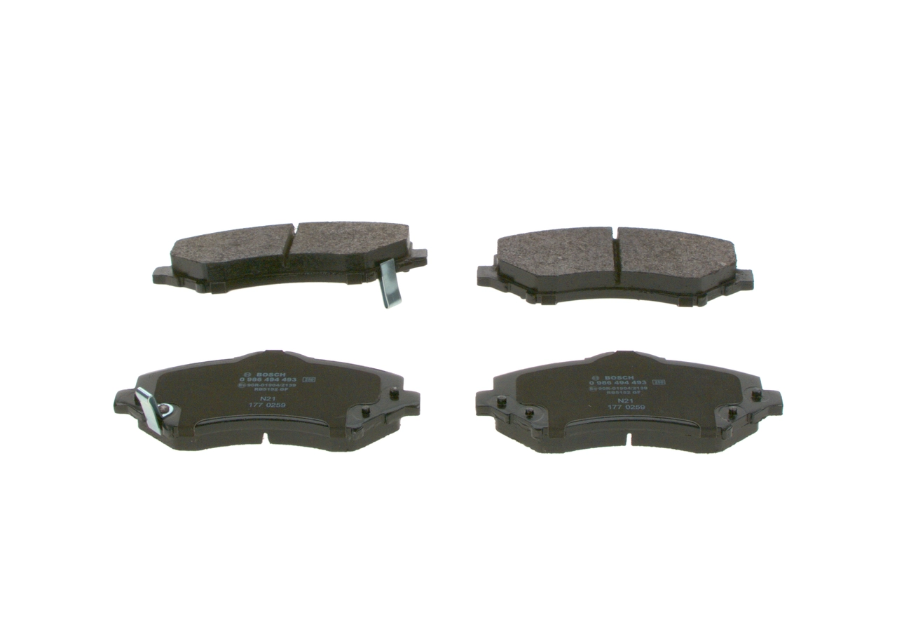 Set placute frana