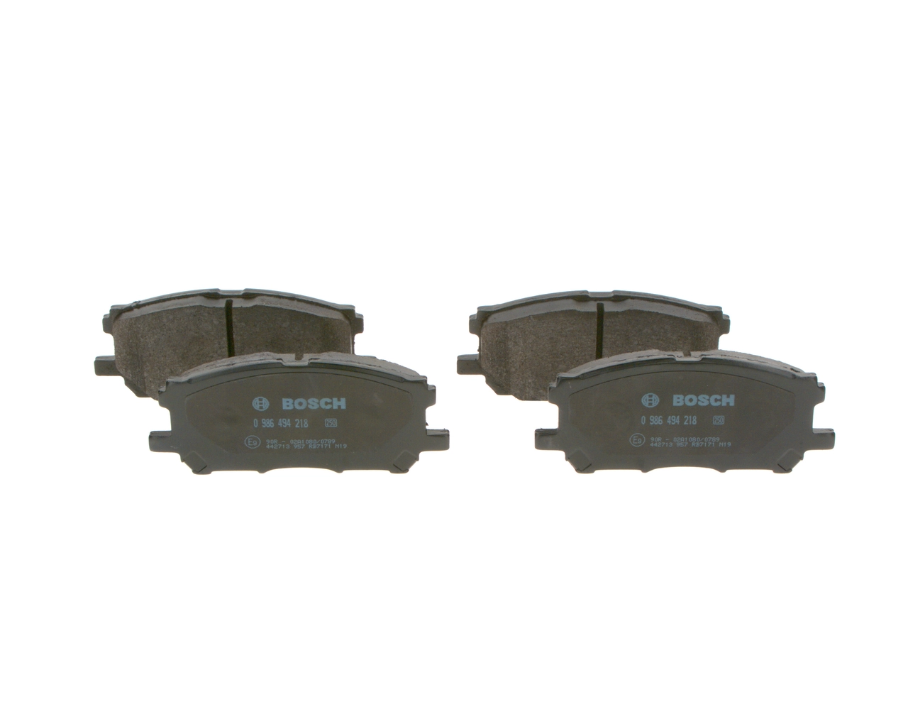 Set placute frana