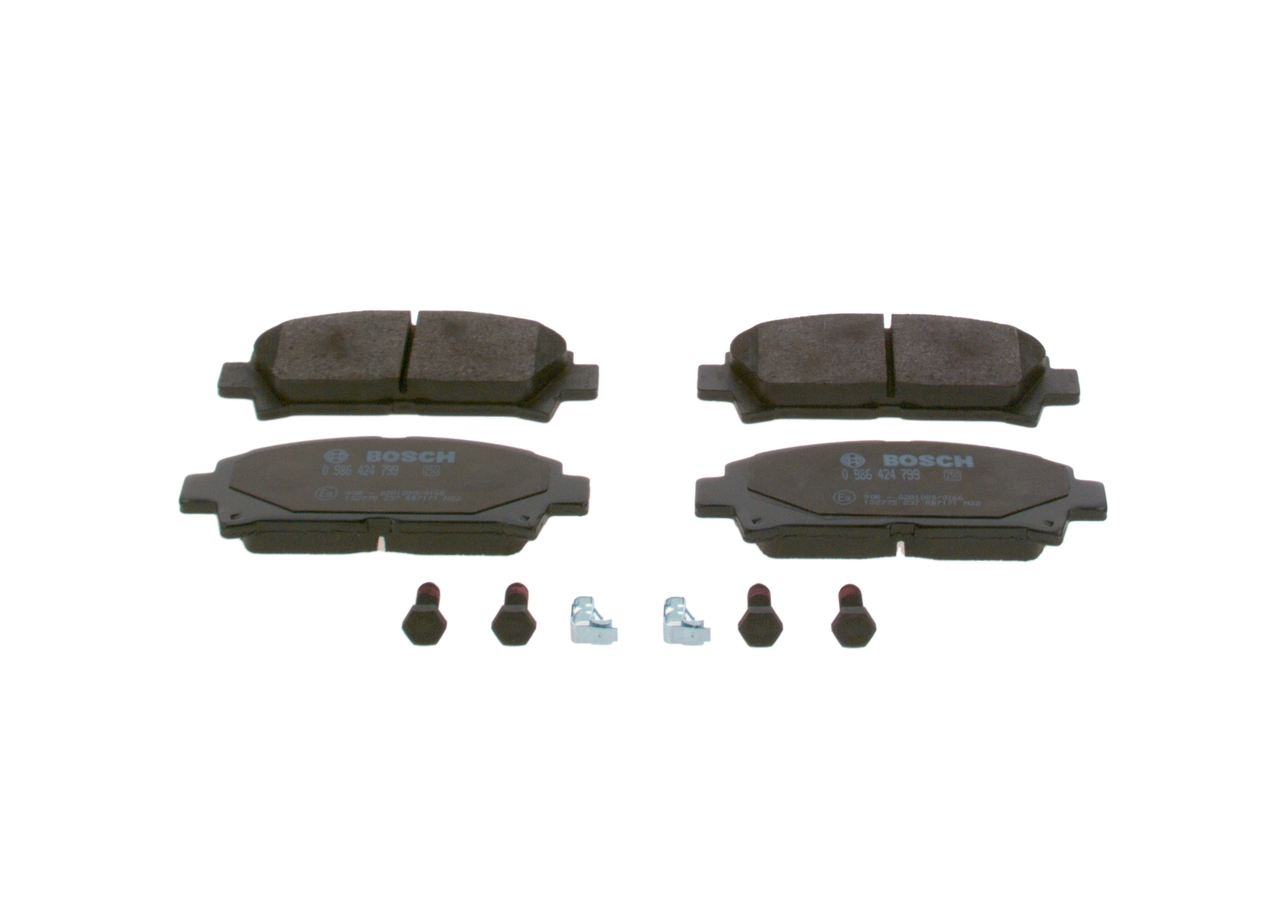 Set placute frana