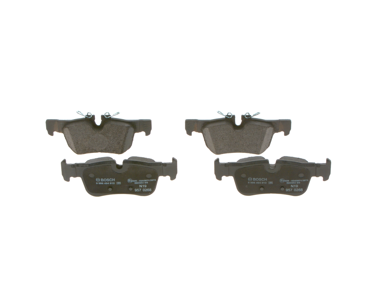 Set placute frana