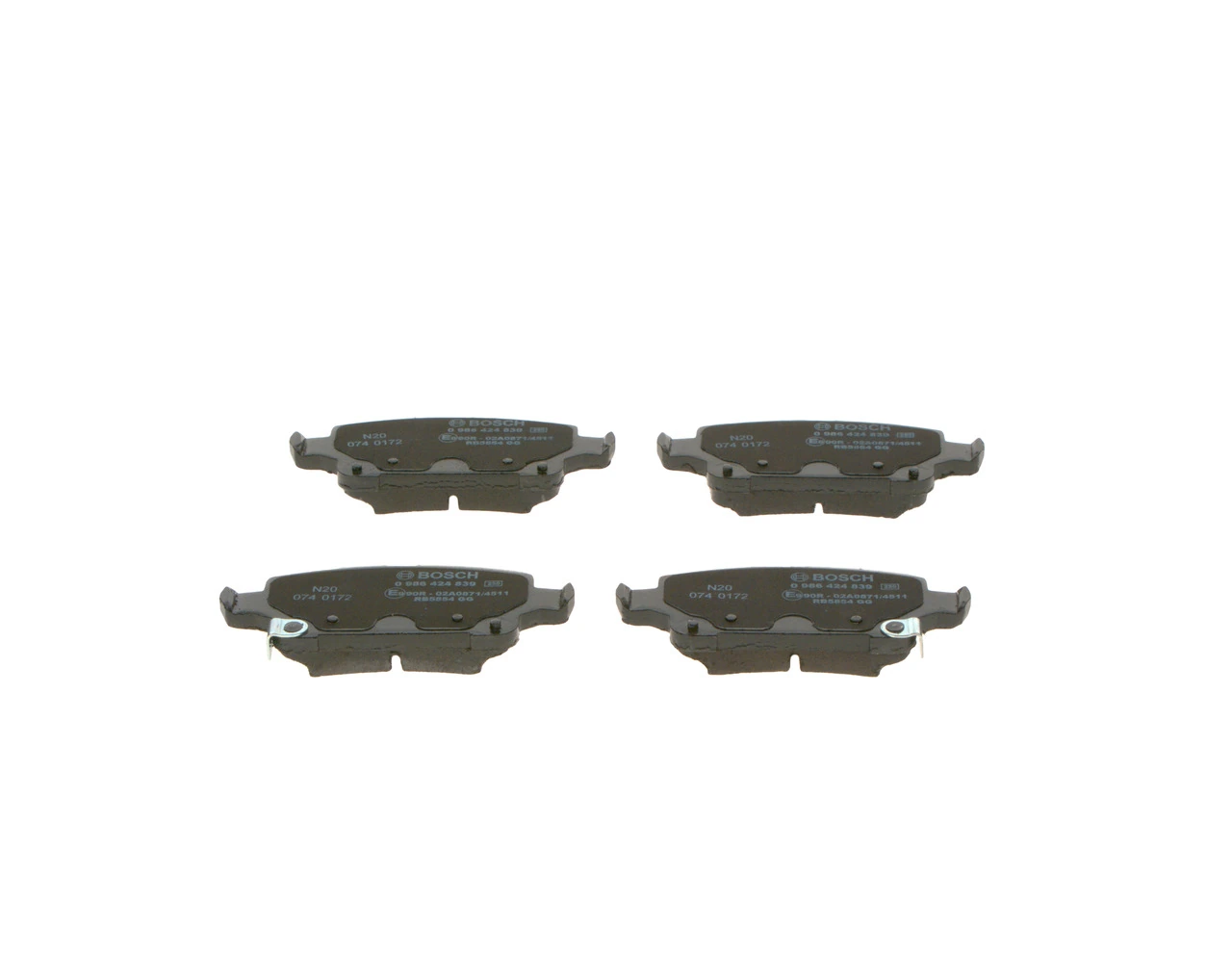 Set placute frana
