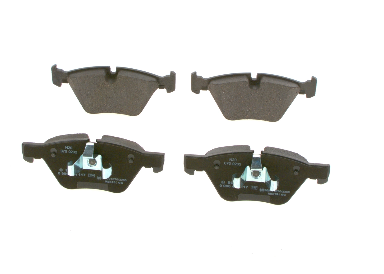 Set placute frana