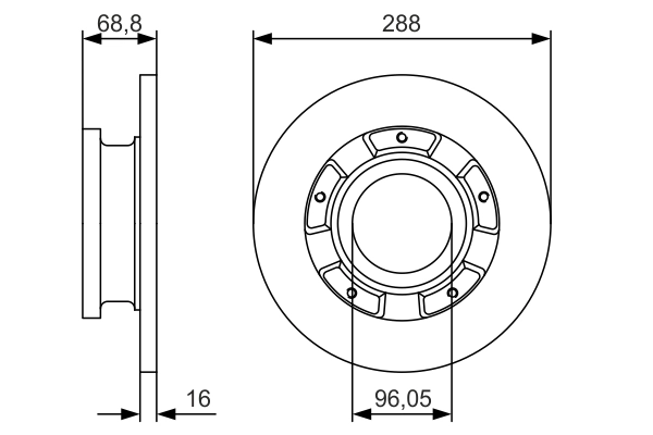 Disc frana
