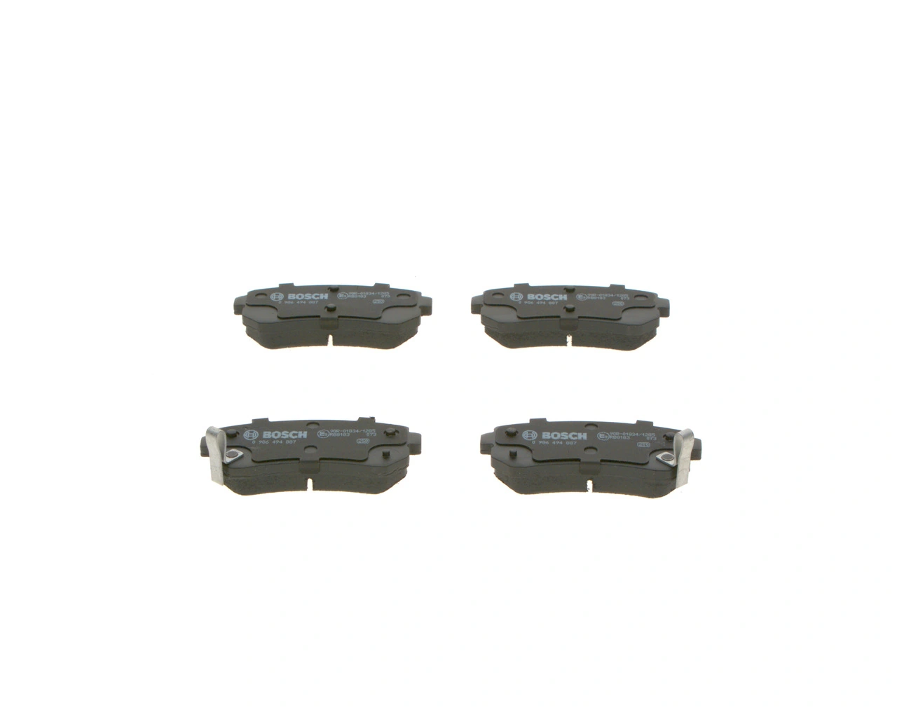 Set placute frana