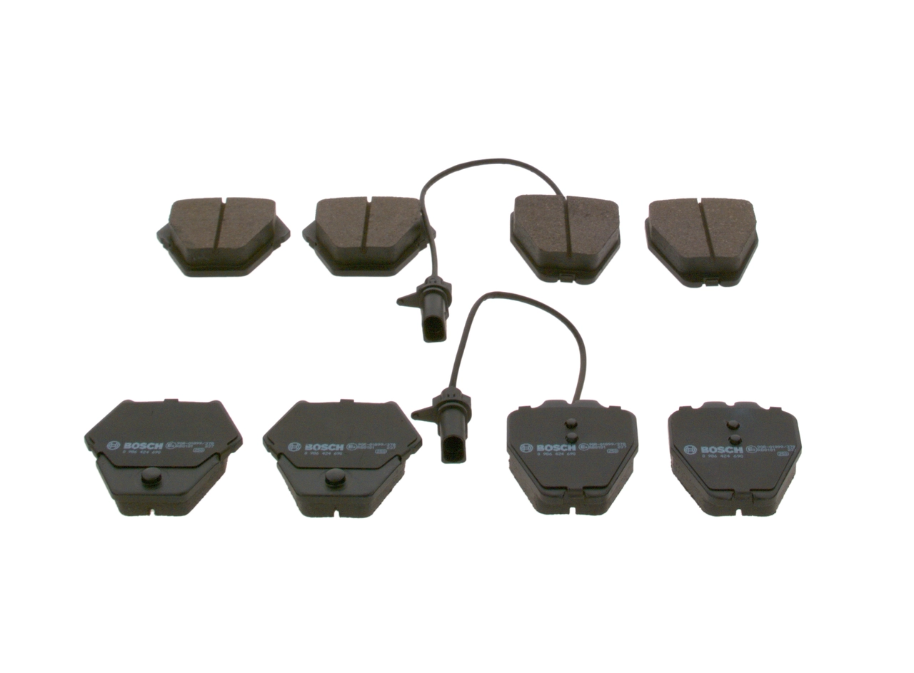 Set placute frana