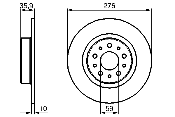 Disc frana