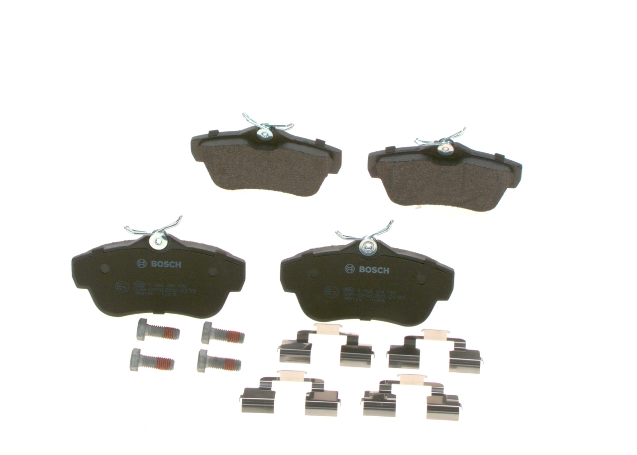 Set placute frana