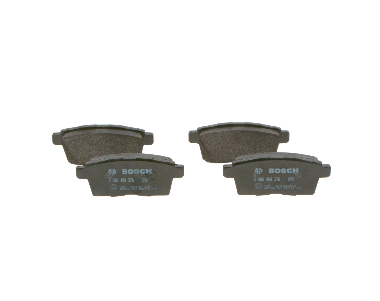 Set placute frana