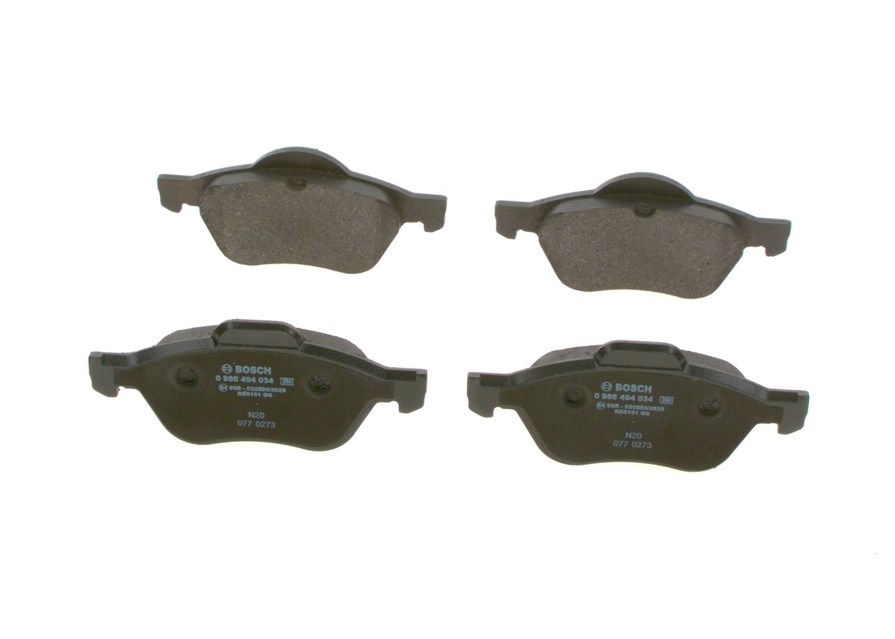 Set placute frana