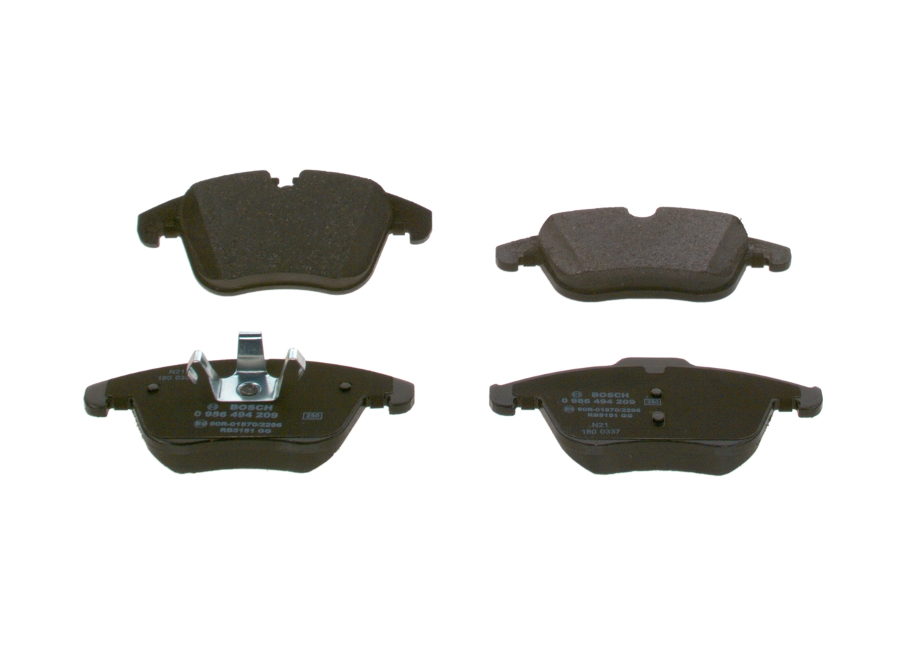 Set placute frana