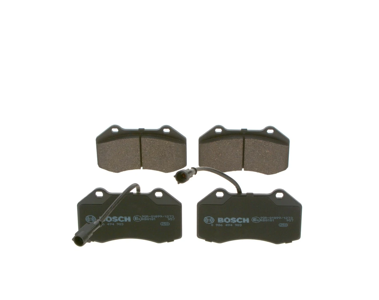 Set placute frana