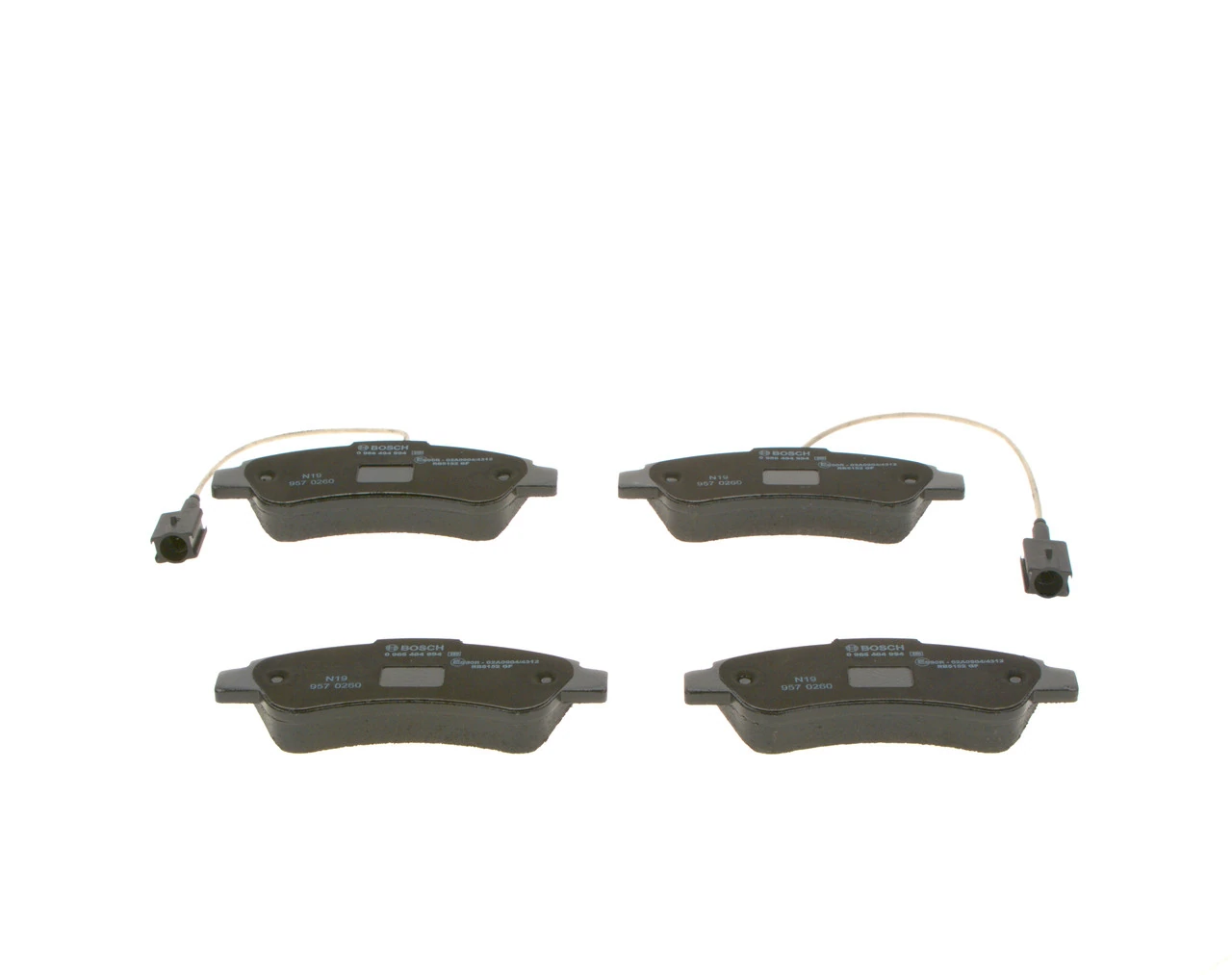 Set placute frana