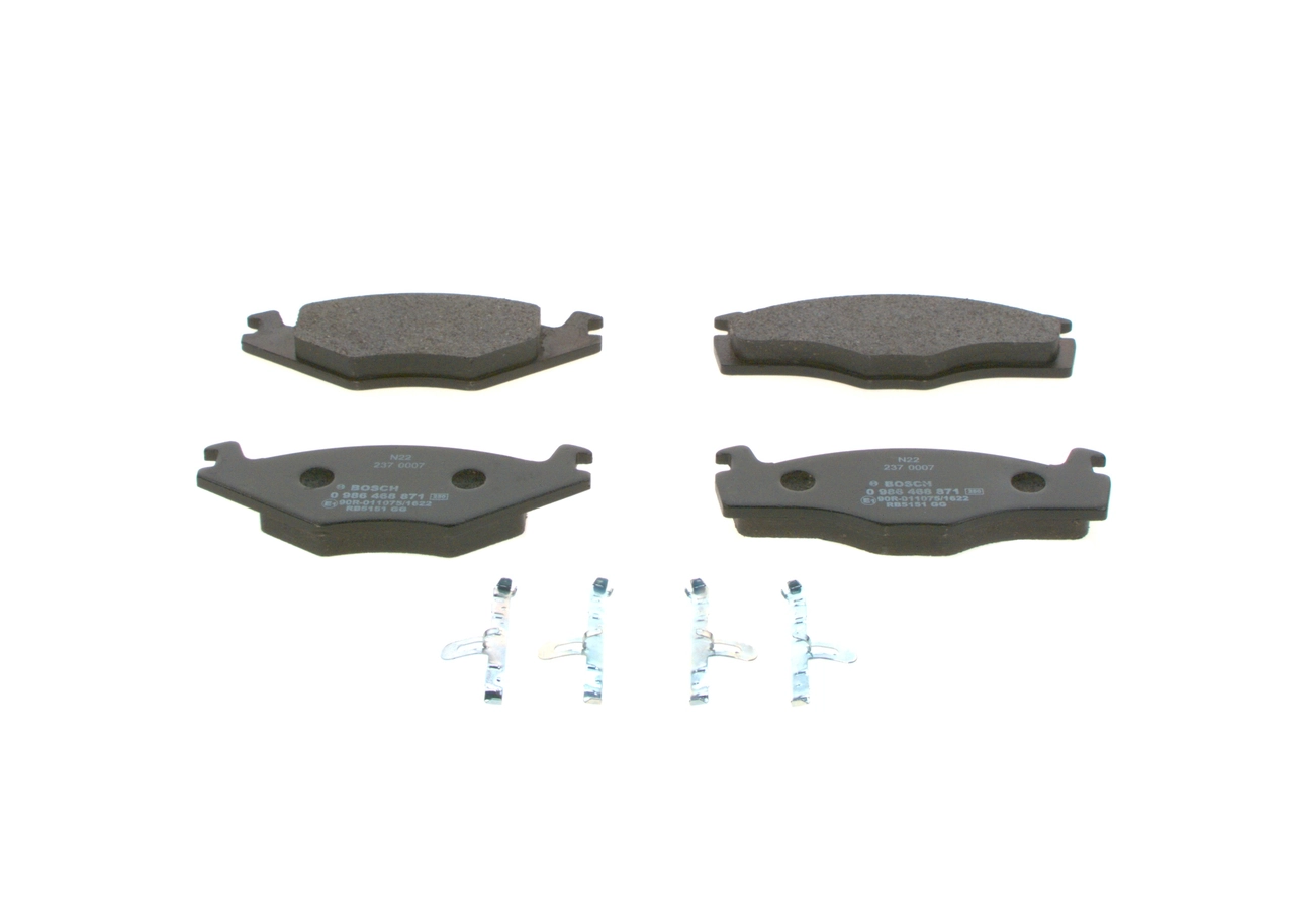 Set placute frana