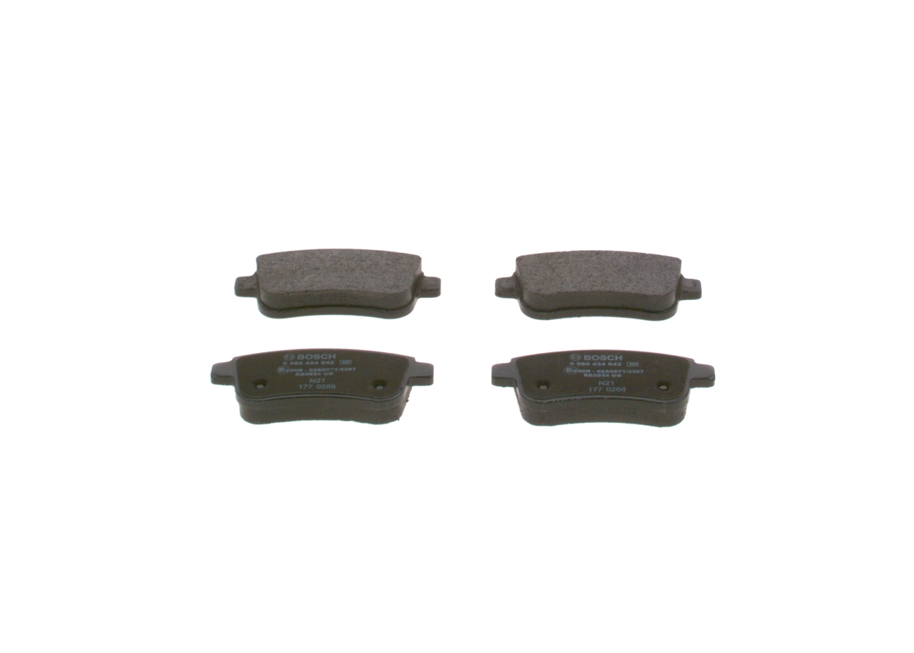 Set placute frana
