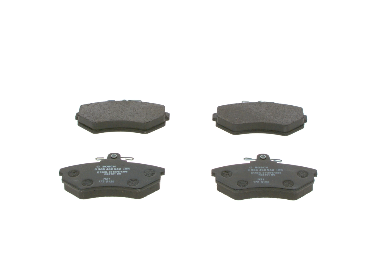 Set placute frana
