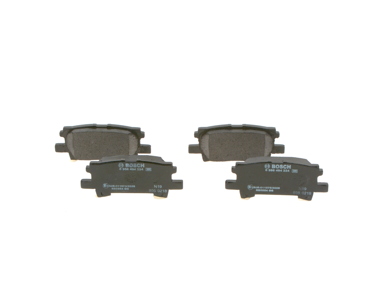Set placute frana