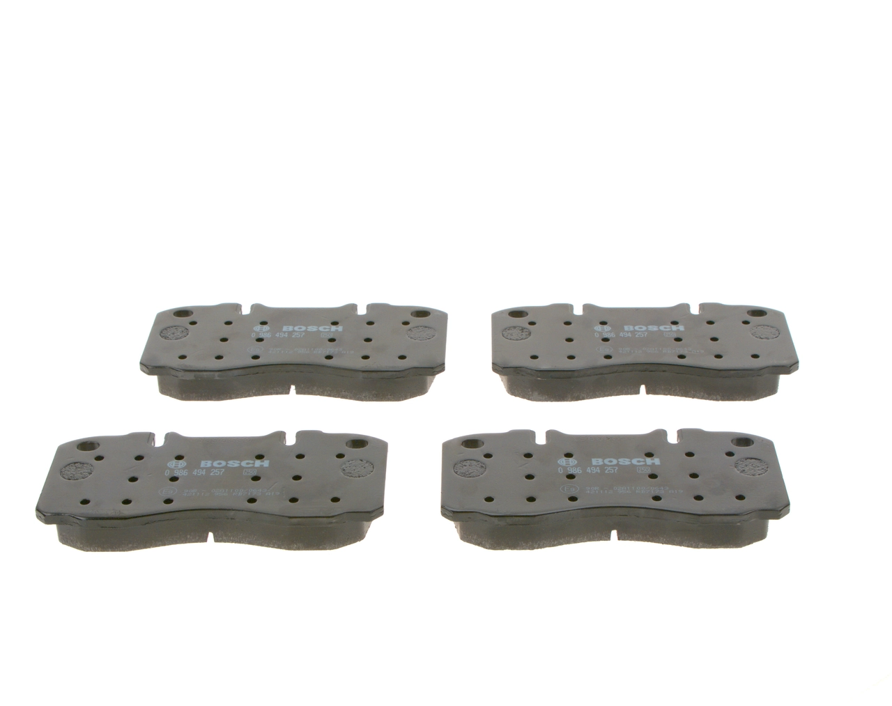 Set placute frana