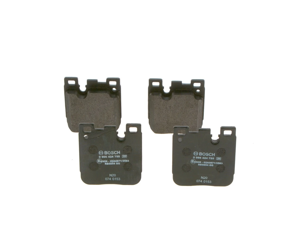 Set placute frana