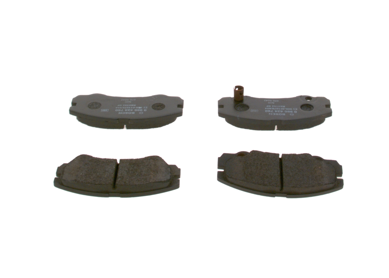 Set placute frana