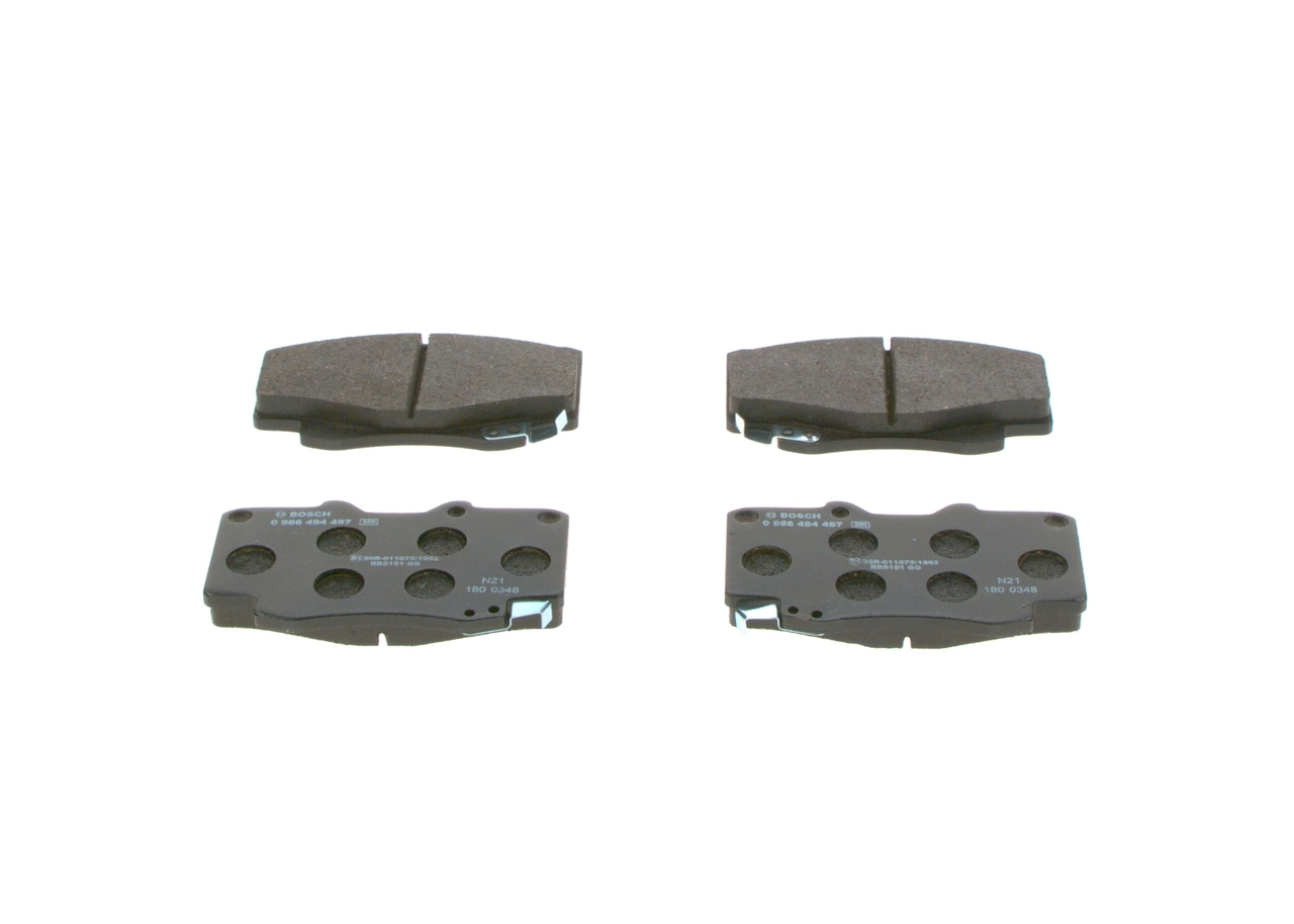 Set placute frana