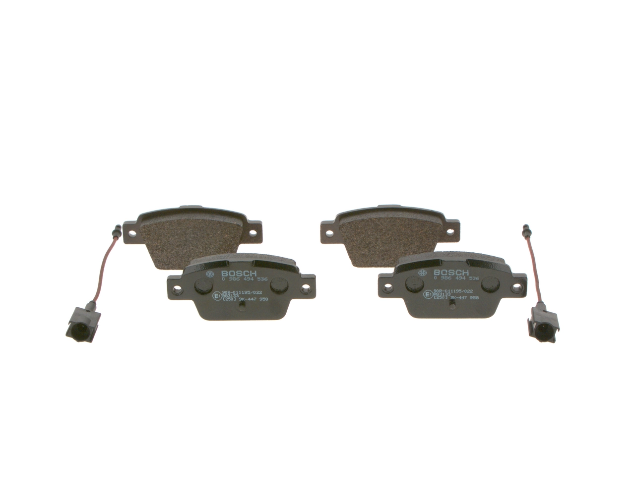 Set placute frana