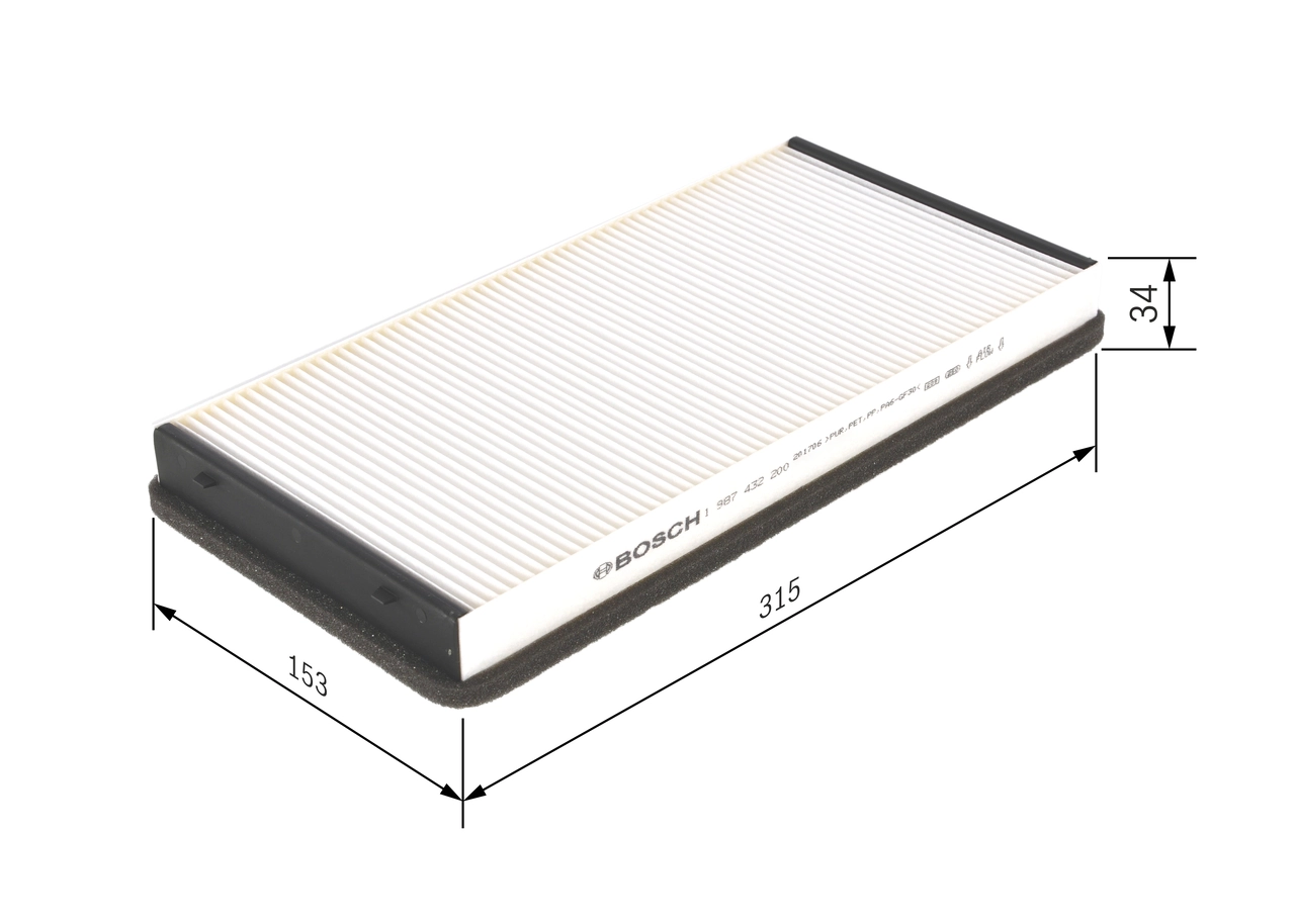 Filtru aer habitaclu