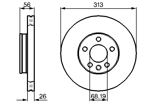 Disc frana
