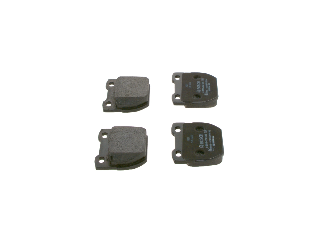 Set placute frana