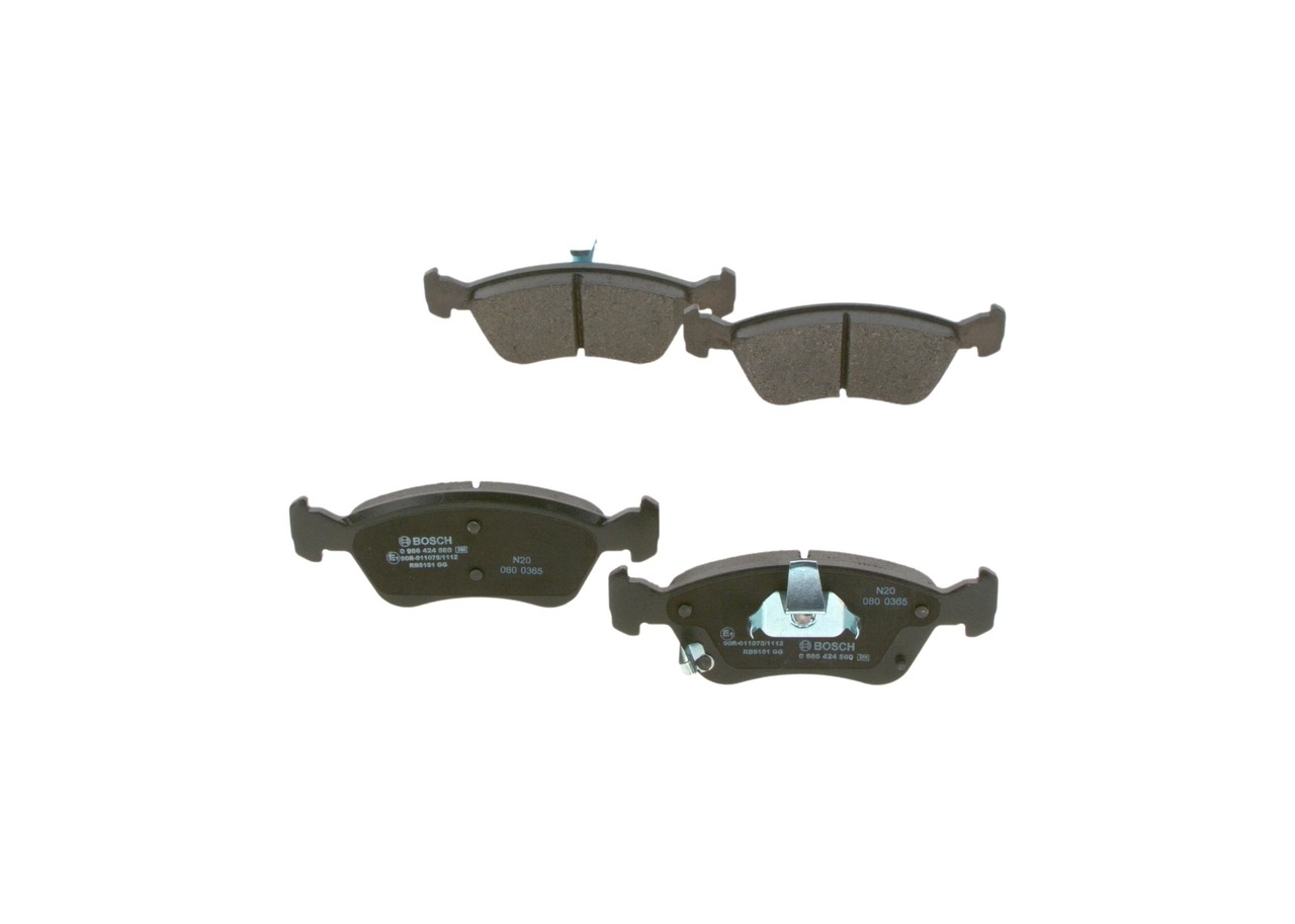 Set placute frana