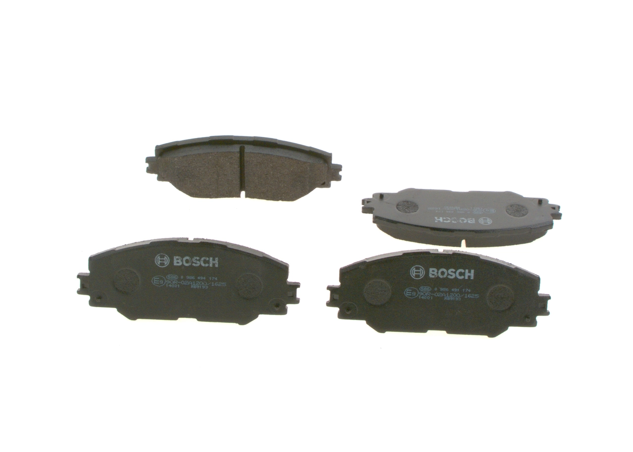 Set placute frana