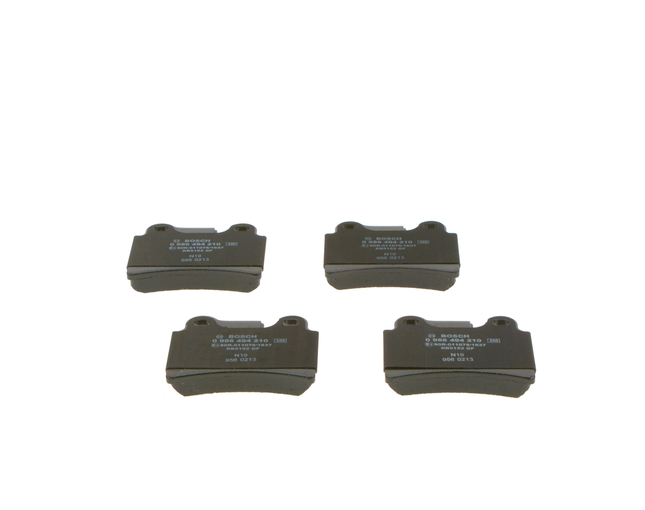 Set placute frana