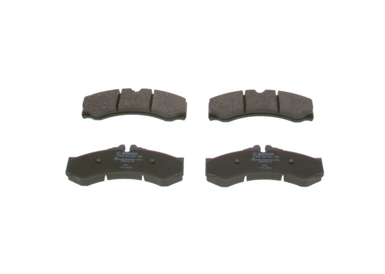 Set placute frana