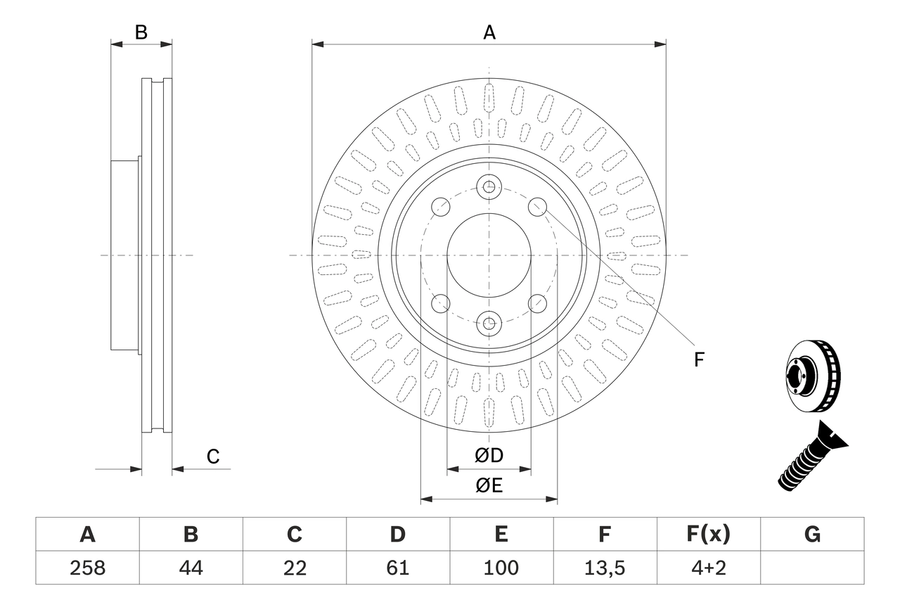 Disc frana
