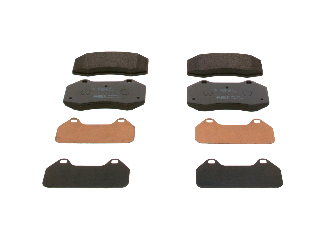 Set placute frana