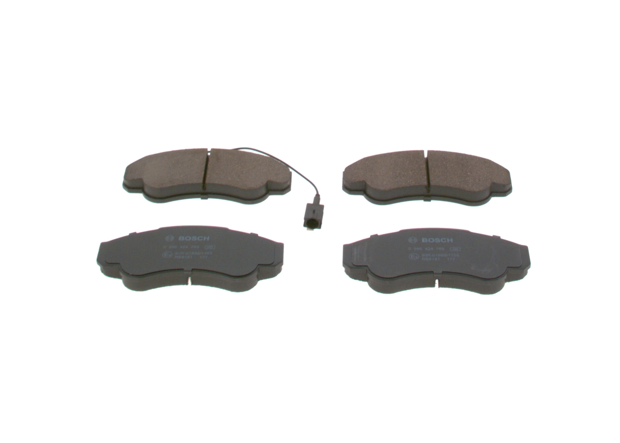 Set placute frana