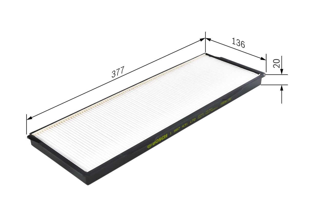 Filtru aer habitaclu