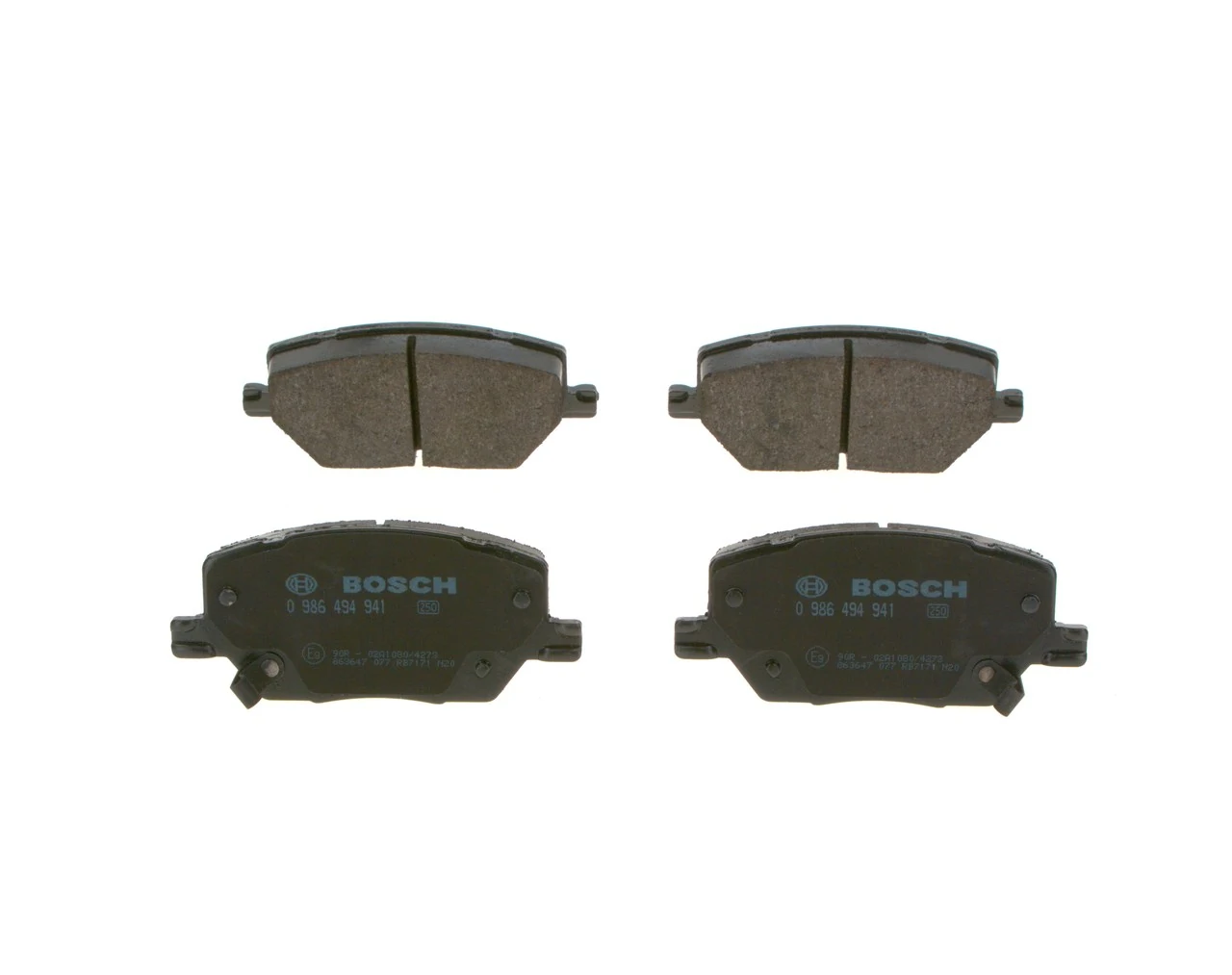 Set placute frana