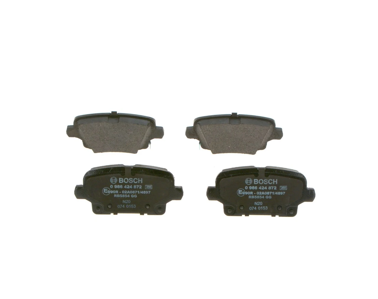 Set placute frana