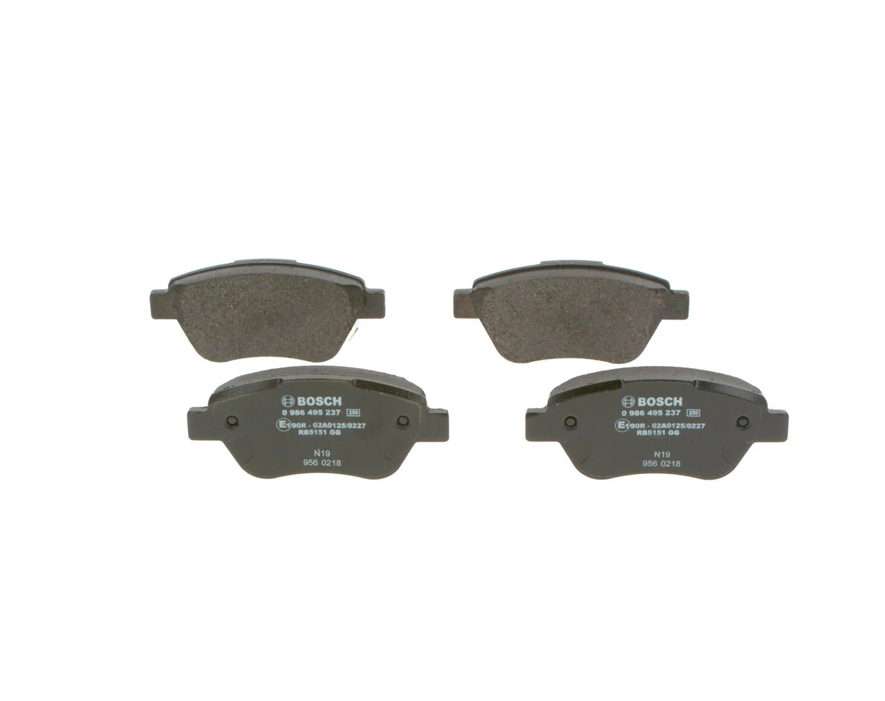 Set placute frana