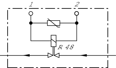 Supapa control agent frigorific