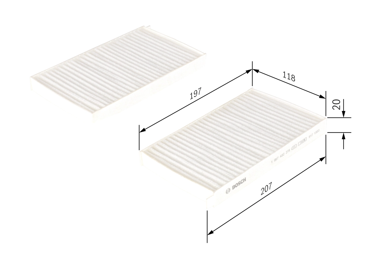 Filtru aer habitaclu