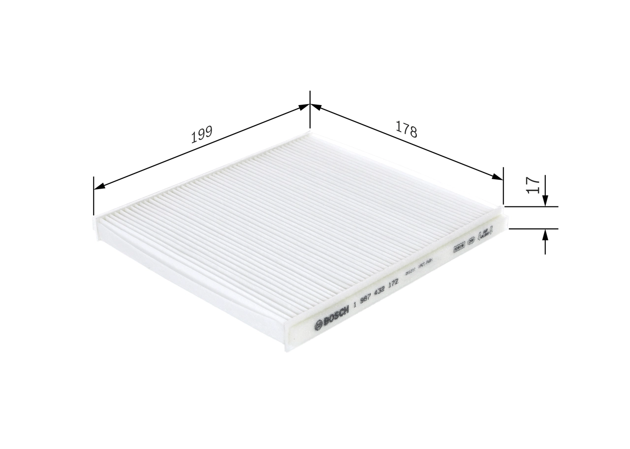 Filtru, aer habitaclu