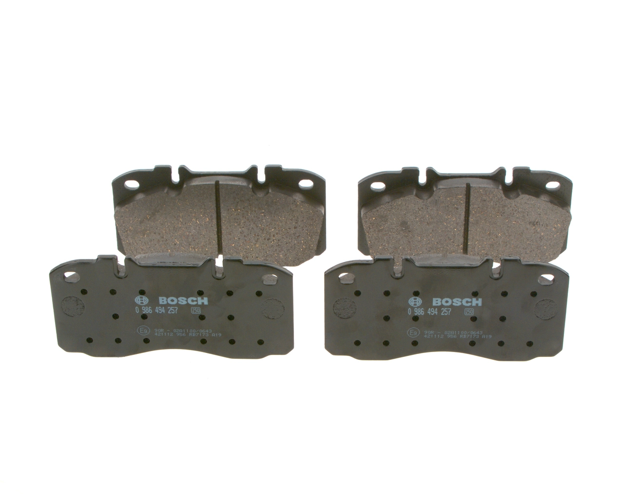 Set placute frana