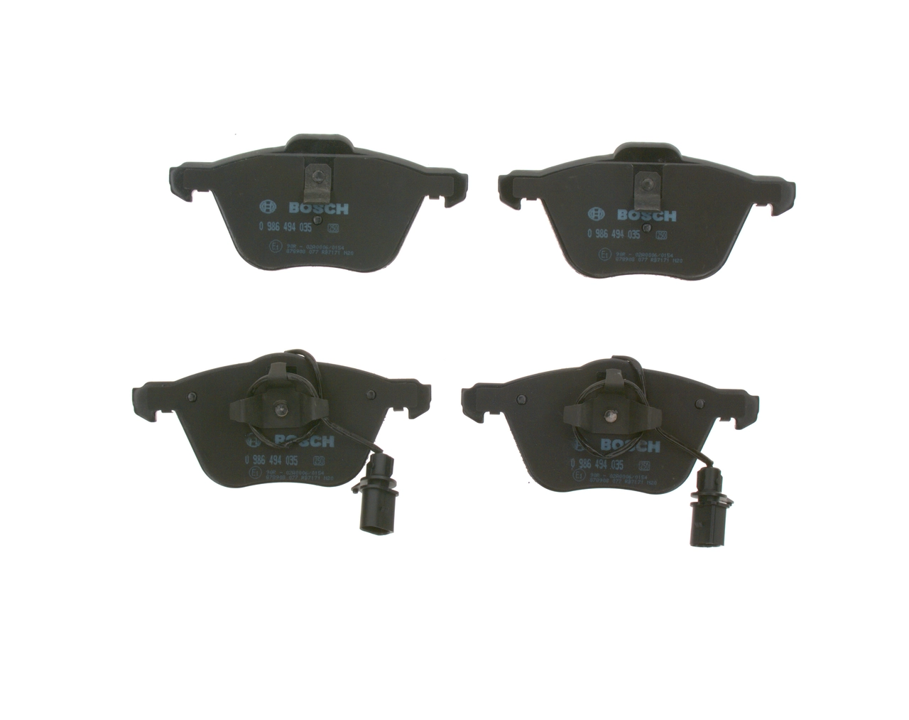 Set placute frana