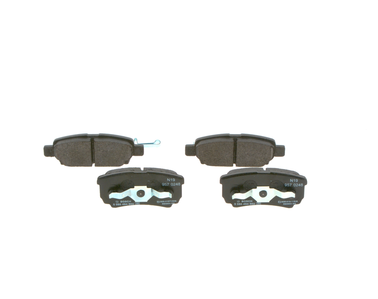 Set placute frana
