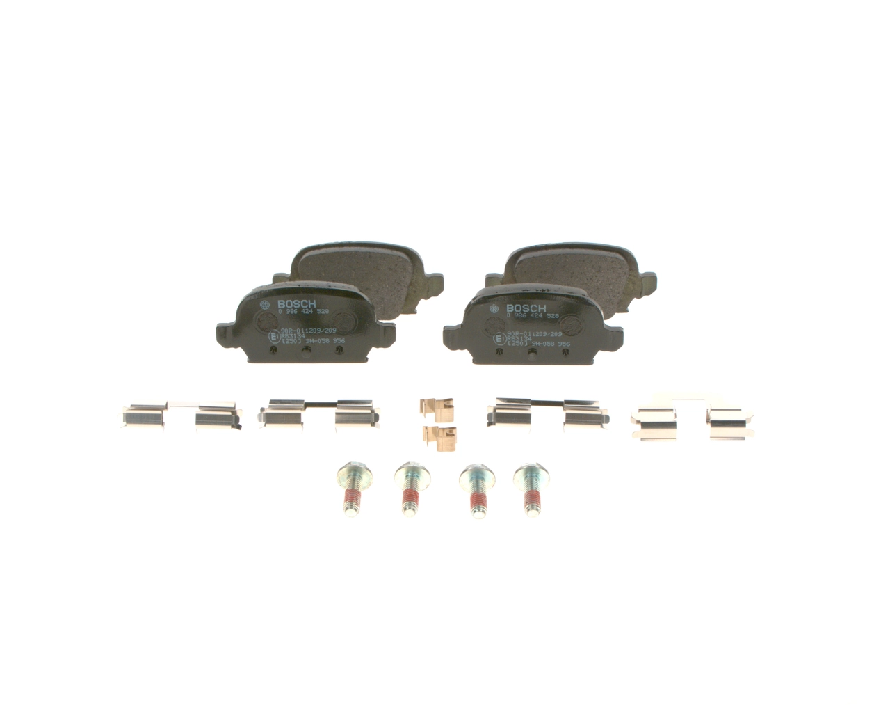 Set placute frana