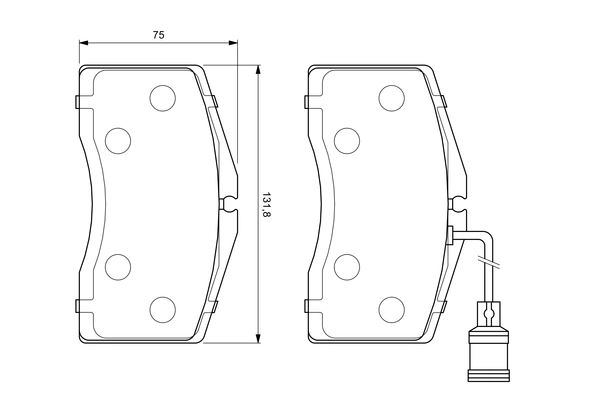 Set placute frana