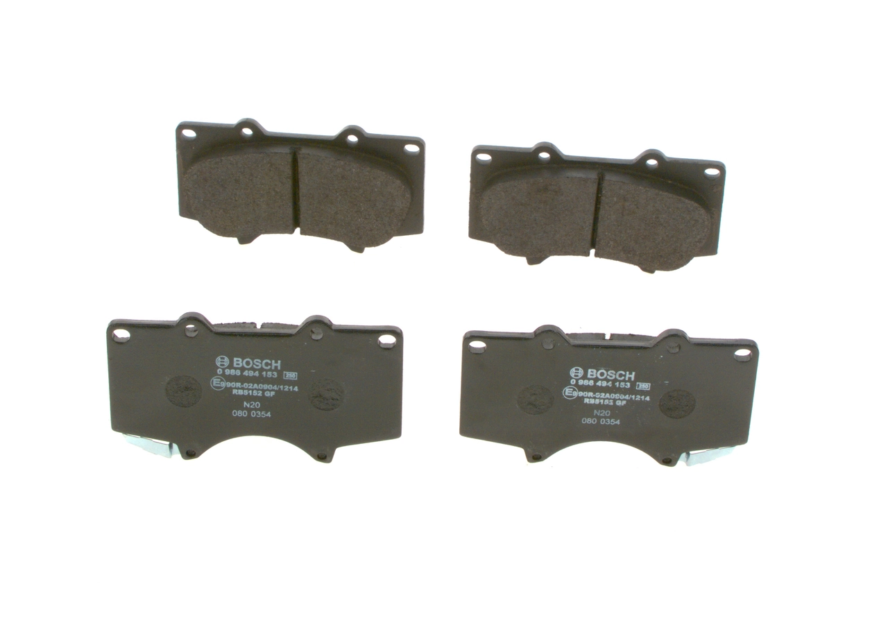 Set placute frana