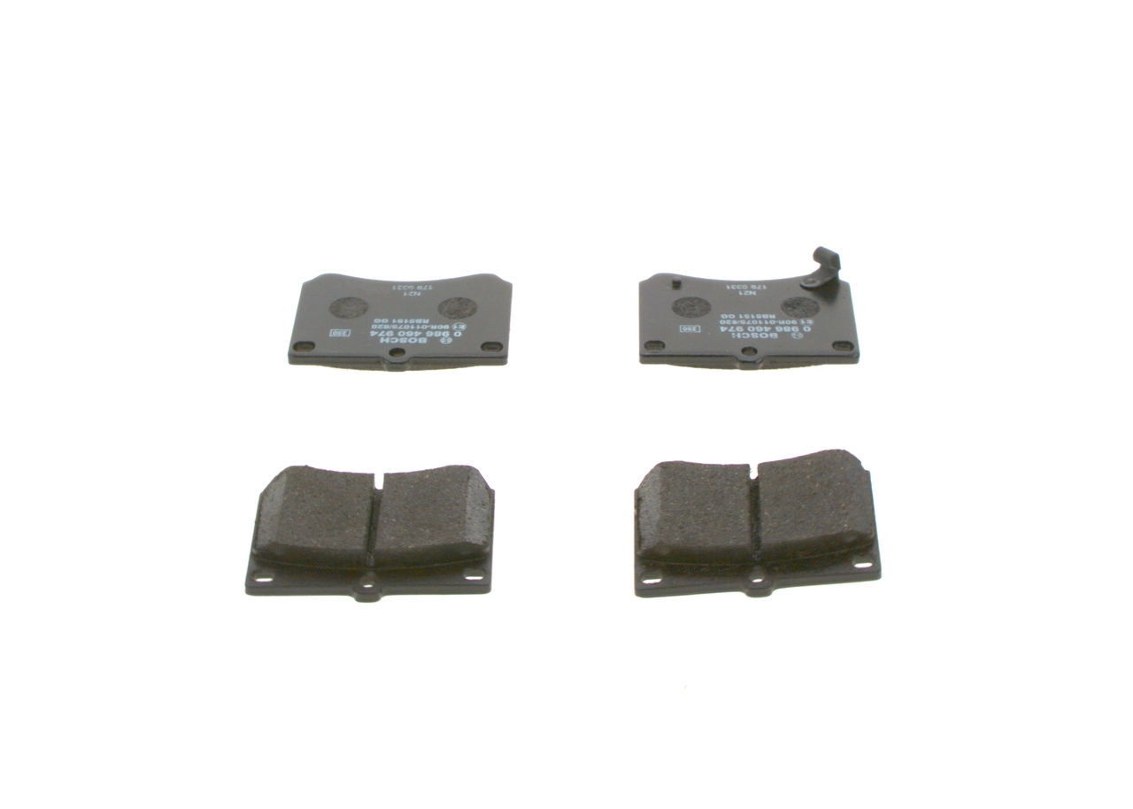 Set placute frana
